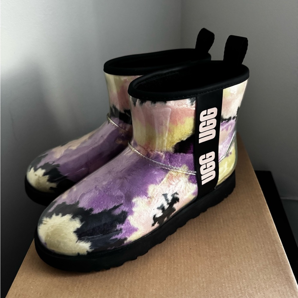 UGG Kids Multicolor Tie-Dye Boots